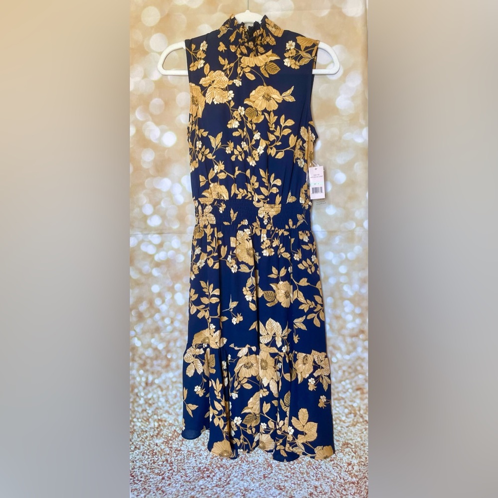 NWT- Nanette Nanette Lepore smocked midi dress-4